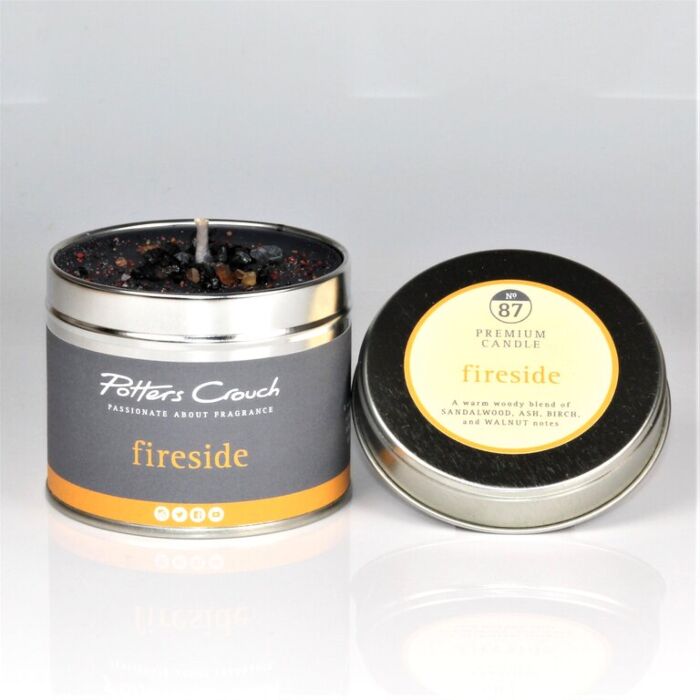 Potters Crouch - Candle Tin - Fireside